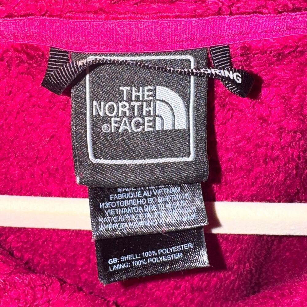 The North Face M Y2K Osito Fuzzy Fleece Jacket Full Zip Purple Womens hiking - Picture 4 of 6